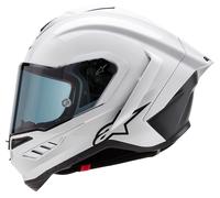 alpinestars S-R10 Solid Casco Integral Carbono/Blanco S unisex negro