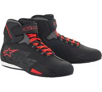 Alpinestars Sektor 2024 Zapatos de moto, negro/rojo, Talla 7 (39)