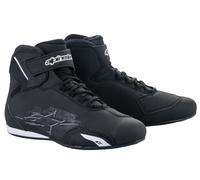 Alpinestars Sektor Botas De Moto Para Hombre (Negro/Blanco) Talla: 7,5=(40)