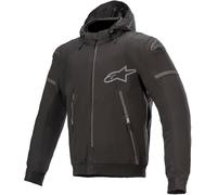Chaqueta con capucha de Moto de Moto Alpinestars Sector V2 Tech NegroS Negro