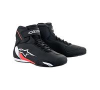 Zapatillas de Moto Alpinestars Sector Negro/Blanco/Rojo46 Negro,Blanco,Rojo