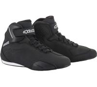 Alpinestars Sektor Zapatos de motocicleta, negro, tamaño 45 para Hombres