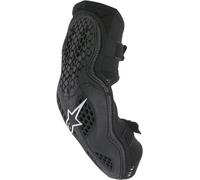 Alpinestars Sequence Protectores de codo, negro, Talla XXL