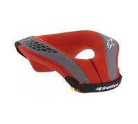 Alpinestars Sequence Youth Black-Red-Gray-Fuo Yellow Kids Neckwarmer LXL