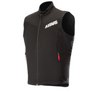 Alpinestars Session Race Chaleco de Motocross, negro-rojo, tamaño 3XL para Hombres