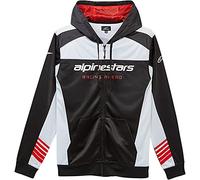 Alpinestars, Sessions II, Postal con Capucha, Blanco Negro, XXL, Hombre