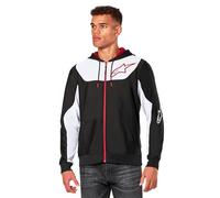 Sudadera con Capucha Alpinestars Sessions V3 Negro/Blanco/RojoXL Negro,Blanco,Rojo