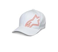 Alpinestars Share Hat Gorra Deportiva de Ajuste Elástico béisbol, Blanco, L/XL para Hombre