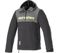 Sudadera de Moto Alpinestars Sherpa Reflex Gris Alquitrán/Negro/Amarillo FlúorXXL Gris Alquitrán,Negro,Amarillo Flúor