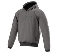 alpinestars Sin edad Sudadera con capucha para motociclistas Antracita XL hombres gris