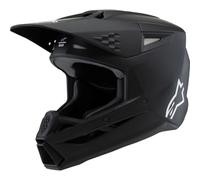 Alpinestars SM3 Solid Casco da motocross giovanile, nero opaco, Y/S (48/49)