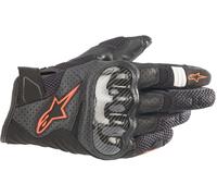 Alpinestars SMX 1 Air V2 Guantes de moto, negro-rojo, tamaño XL para Hombres