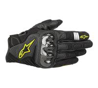 Alpinestars SMX 1 Air V2 Guantes, negro-amarillo, tamaño 2XL