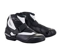 Alpinestars SMX-1 R V2 Black, Calzado Unisex Adulto, Negro, 43 EU