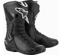 Alpinestars SMX-6 V3 Botas de moto, negro-blanco, tamaño 46 para Hombres
