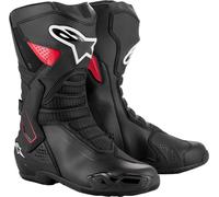 Alpinestars SMX-6 V3, botas Drystar 45 EU female Negro/Rojo