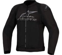 Alpinestars SMX Air Chaqueta textil de motocicleta perforada, negro/antracita, Talla 3XL