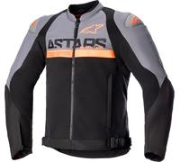 Alpinestars SMX Air, chaqueta textil XXL male Negro/Gris/Naranja Neón