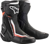 Botas Alpinestars SMX Plus V2 Negro-blanco-rojo fluor 41