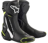 Alpinestars SMX Plus V2, botas 45 EU male Negro/Blanco/Amarillo Neón