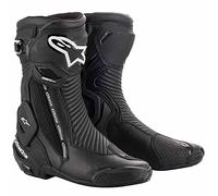 Alpinestars Smx Plus V2 - Botas Para Bicicleta, Color Negro, Rojo Y Amarillo Fluorescente - Ropa para motocicleta Unisex adulto