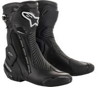 Alpinestars SMX Plus V2 Gore-Tex Botas de moto, negro-blanco, tamaño 42 para Hombres