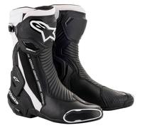 Alpinestars SMX Plus v2 Botas de moto, negro-blanco, tamaño 41