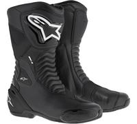 Alpinestars SMX S Botas de moto, negro, tamaño 38 para Hombres
