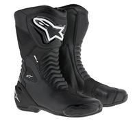 Alpinestars SMX-S Motocicleta Moto Botas Negro Negro