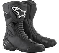 Alpinestars SMX S Waterproof Botas de moto, negro, tamaño 46 para Hombres