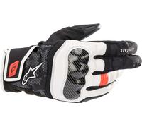 Alpinestars Guantes de moto SMX Z Drystar Negro/Blanco/Rojo Talla S para hombre