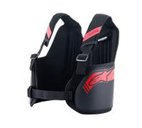 Alpinestars Soporte Biónico De Costillas Black Red, Talla: S/L