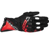 Alpinestars SP-3 Guanti da Moto, Nero/Rosso, 2XL