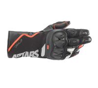 Alpinestars SP-365, guantes Drystar XL male Negro/Rojo Neón/Blanco