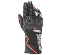 Alpinestars SP-365 Drystar Guanti da moto, nero/rosso/bianco, L