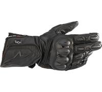 Alpinestars SP-8 HDry Guante de motocicleta, negro/negro, Talla 2XL