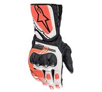 Alpinestars SP-8 V3 Guantes de Motocicleta (Black/Red/White,S)