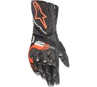 Guantes Alpinestars SP-8 V3 Negro y rojo fluor S