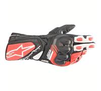 Guantes Alpinestars SP-8 V3 Negro-blanco-rojo XL