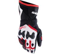 Alpinestars SP-9 Guantes de moto, negro-blanco-rojo, tamaño M para Hombres
