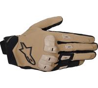 Alpinestars Sp X 3 Guantes de moto, negro-marrón-beige, tamaño M para Hombres