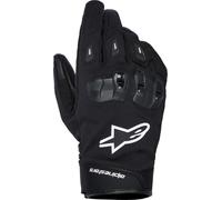 Alpinestars SP X Z WP Guantes impermeables para motocicletas, Negro/Blanco, Talla L