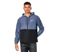Alpinestars Speeder Windbreaker Jacket Chaqueta de Deporte para Hombre Azul Pizarra/Negro L