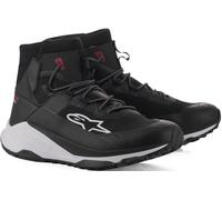 Alpinestars Speedforce XR Zapatos de moto, Negro/Blanco, Talla 7