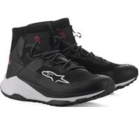 Alpinestars Speedforce XR Zapatos de moto, negro-blanco, tamaño 47 para Hombres