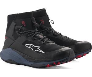 Alpinestars Speedforce XR Zapatos de moto, negro/gris/rojo, Talla 12,5