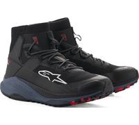 Alpinestars Speedforce XR Zapatos de moto, negro-gris-rojo, tamaño 42 43 para Hombres