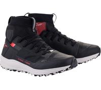Alpinestars Speedforce Zapatos de motocicleta, negro-blanco-rojo, tamaño 38 para Hombres