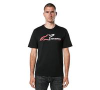 Alpinestars SPS Csf tee T-Shirt para Hombre Camiseta de Manga Corta con Cuello Redondo Estilo Deportivo Negro XXL
