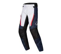 Alpinestars ST-1 Impermeable Moto Moto Pantalones Azul Oscuro Negro Brillante Re